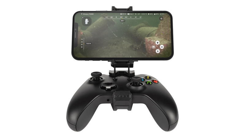 Xbox kontroller med Blueye Appen