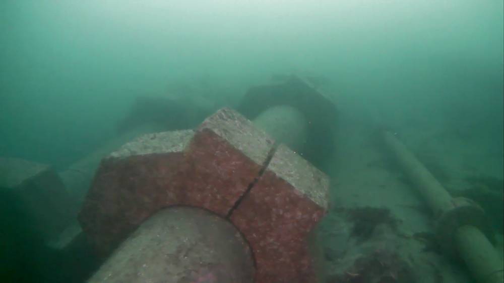 Overview of pipes in Korsvika