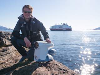 Andreas happy after a successful dive