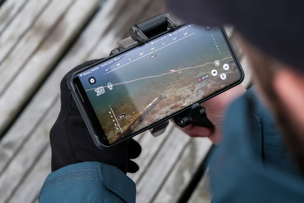 DVL on the Blueye X3