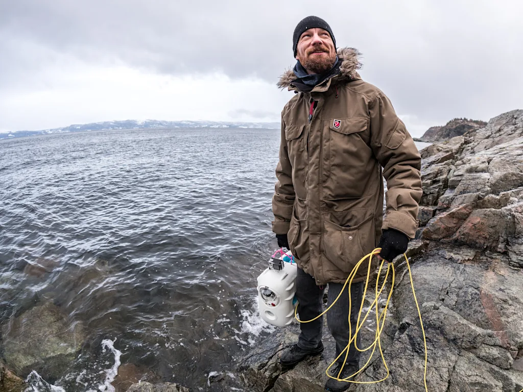 Joachim is stoked about the results and for seeing the wreck for the first time
