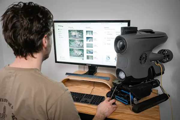 Blunux Web App - A new way to access your underwater data