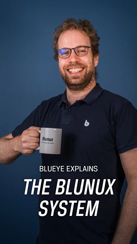 Lead Systems Integration Engineer Johannes Schrimpf (Ph.D.) explains the Blunux operating system