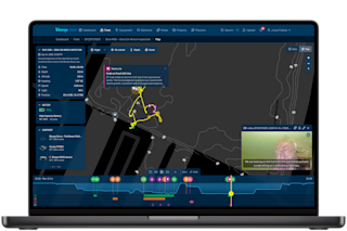 Blueye Cloud Dive Log Map Screenshot