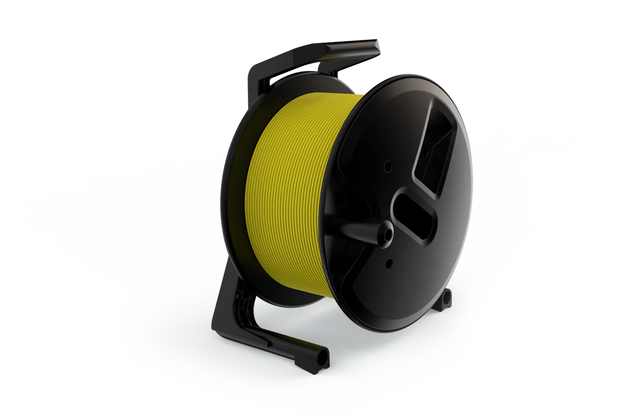 75 m QC tether on reel