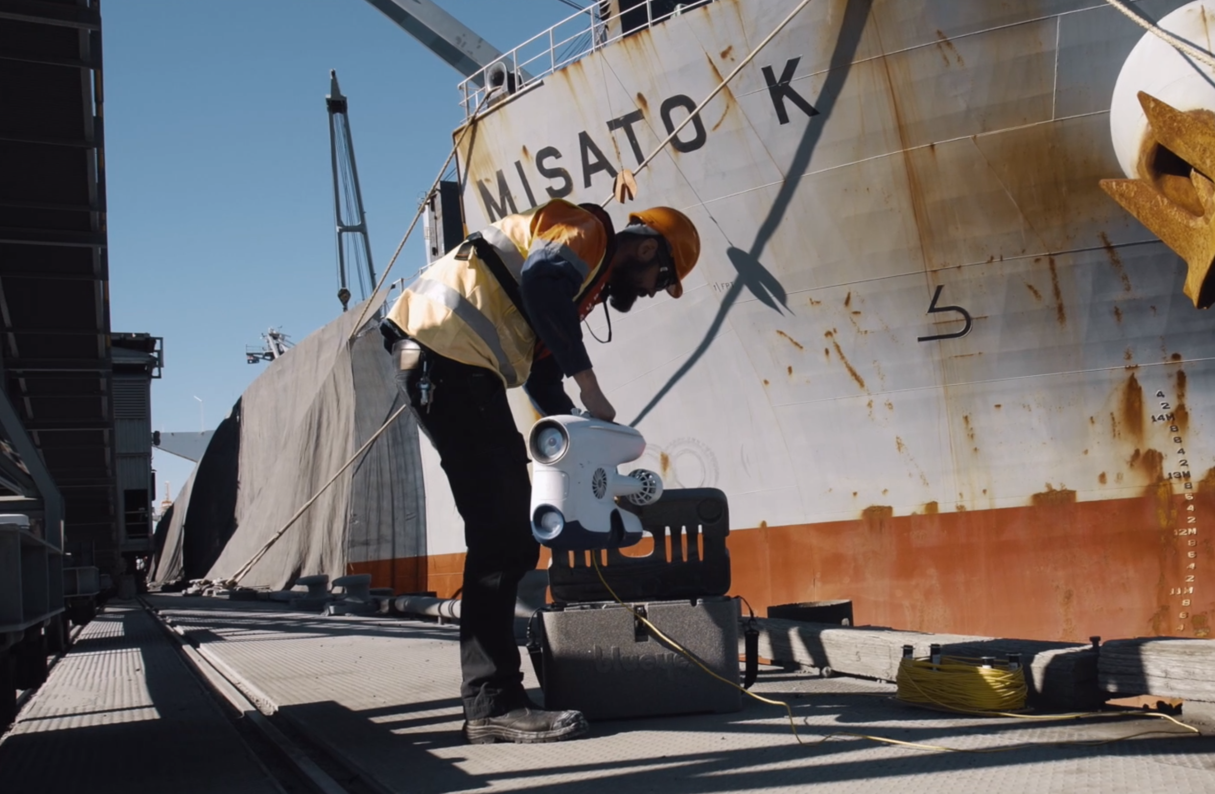 Inchcape Shipping Services inspecting a vessel