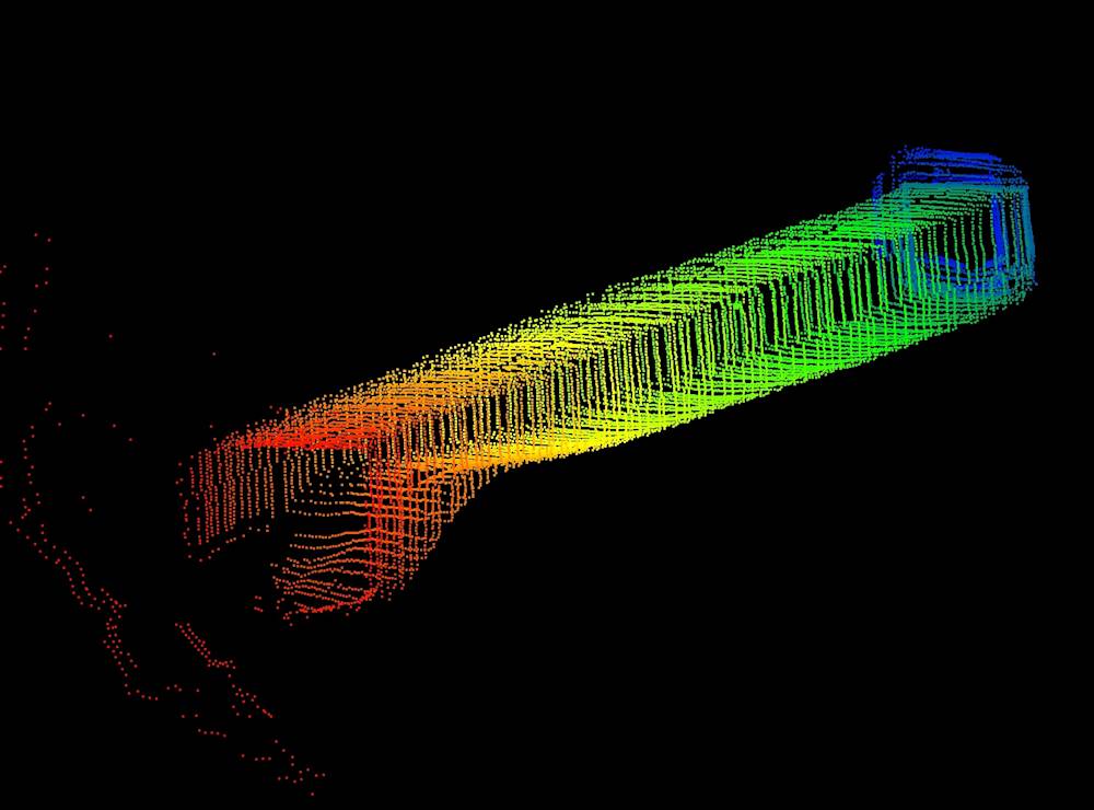 3D Point Cloud from Dora Tunnel