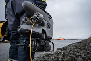 Medusa Radiometrics MS 1000 mounted on Blueye X3