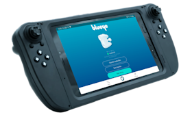 Rugged controller with tablet