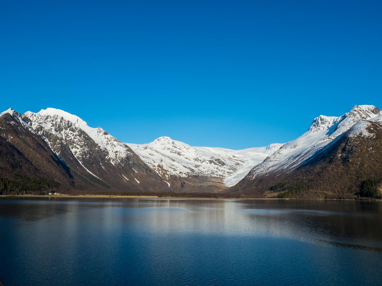 Engabreen glacier