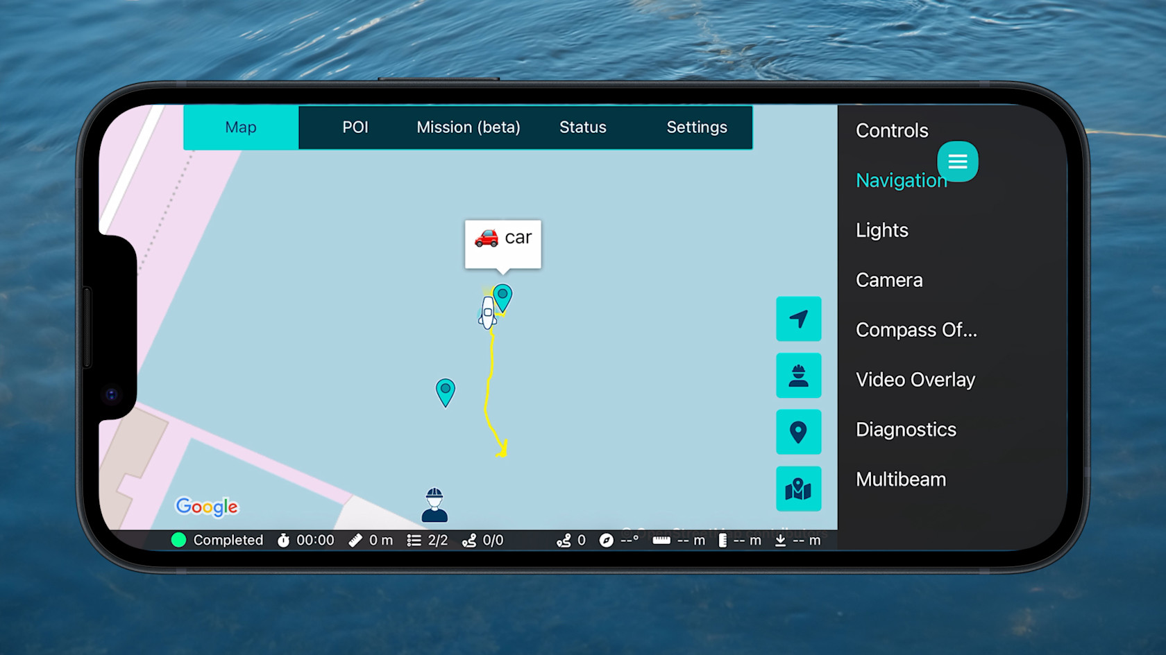 Blueye GPS