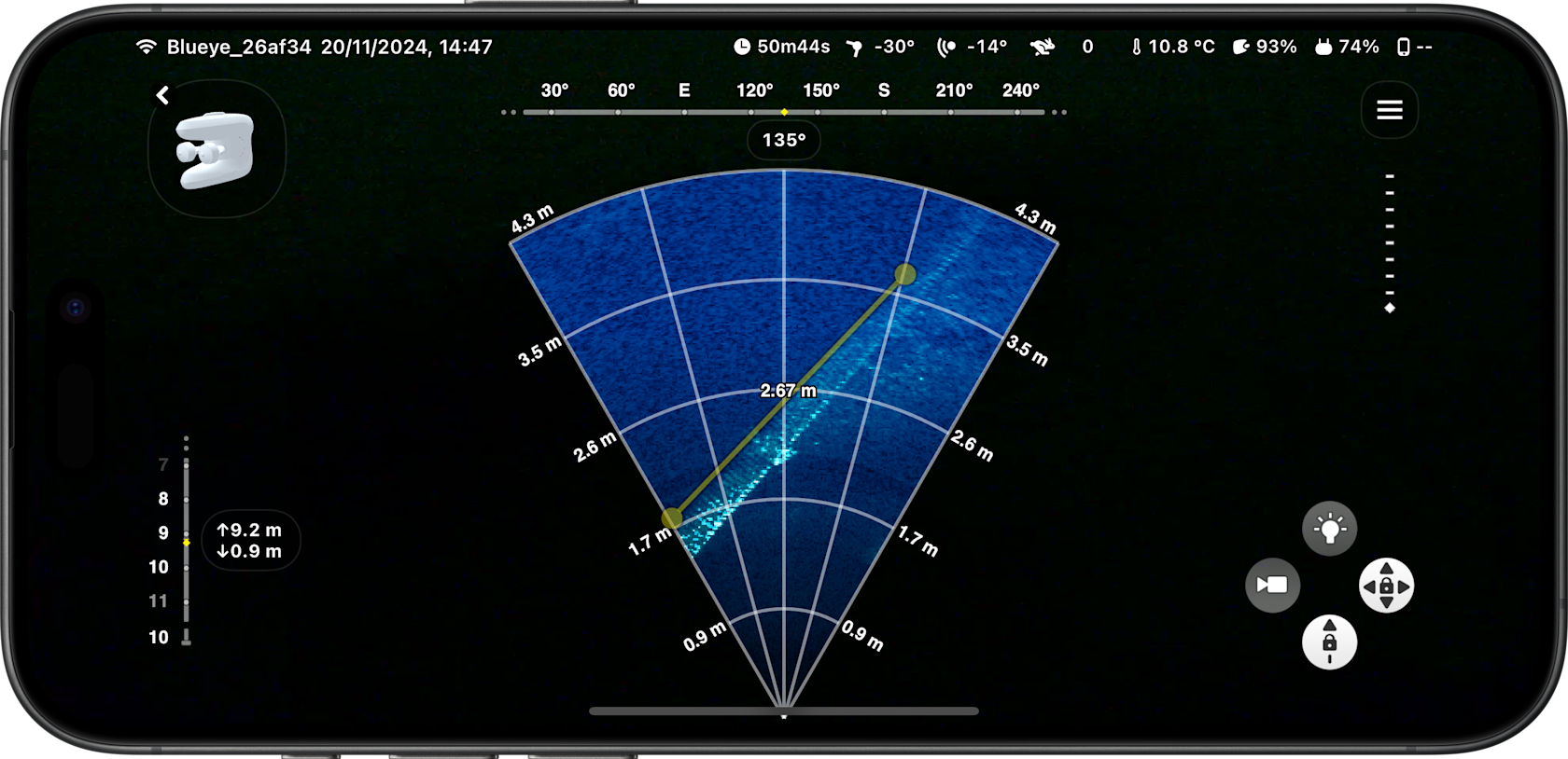 Multibeam Data Example ROV Sonar | Underwater imaging for search and inspection