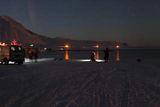 Gjør seg klar til et dykk