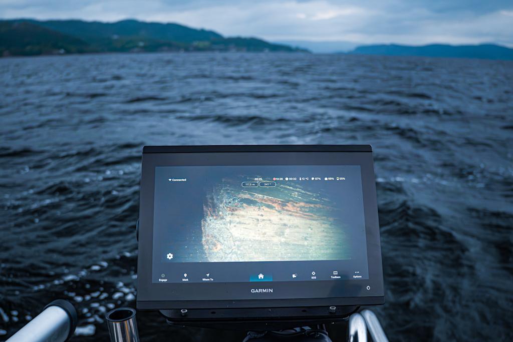 Wreck on a garmin screen (NWA)