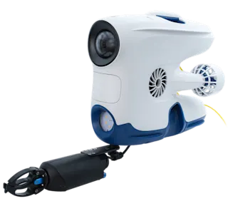 Blueye X1 with Newton gripper
