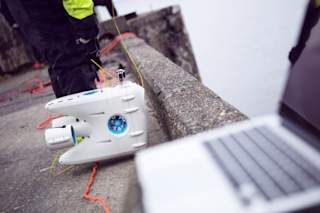 PioneerOne er med på opprydding av søppel fra havbunnen på Ladehammeren i Trondheim