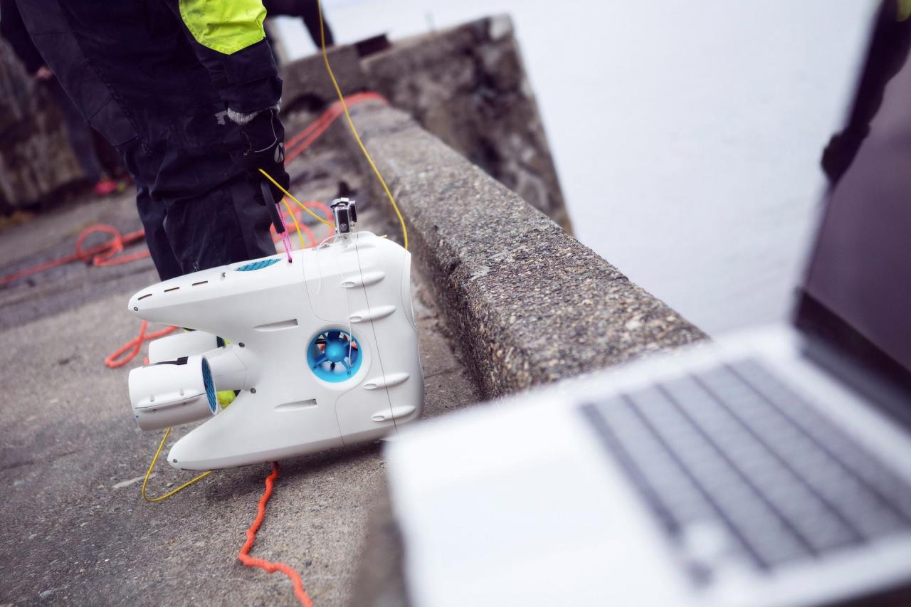 PioneerOne er med på opprydding av søppel fra havbunnen på Ladehammeren i Trondheim