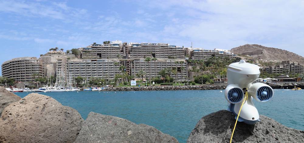 Blueye Pioneer på ferie på Gran Canaria