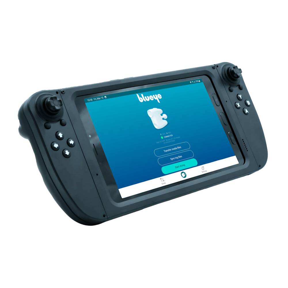 Rugged controller with tab - without background