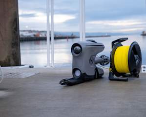 Blueye X3 with gripper reach alpha