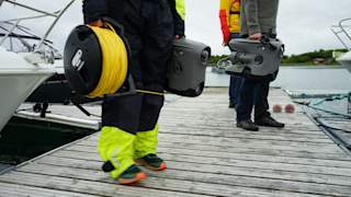 Pilots and Blueye drones