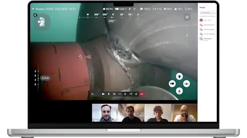 MS teams remote streaming mock up pc/mac