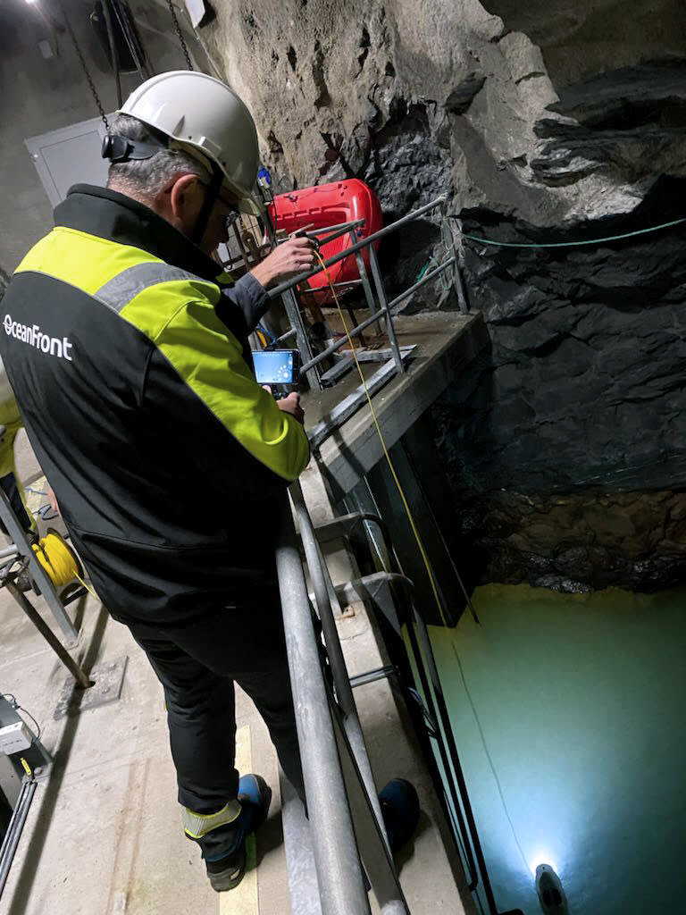 OceanFront has strengthened their position with the underwater drone from Blueye