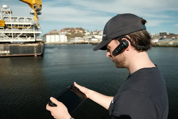 Voice Recording: Narrate your inspection dives directly in the Blueye App