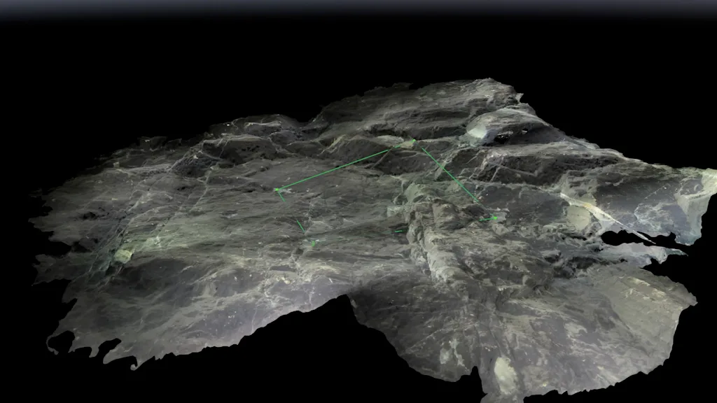 3D fotogrammetri av sonderingsborr