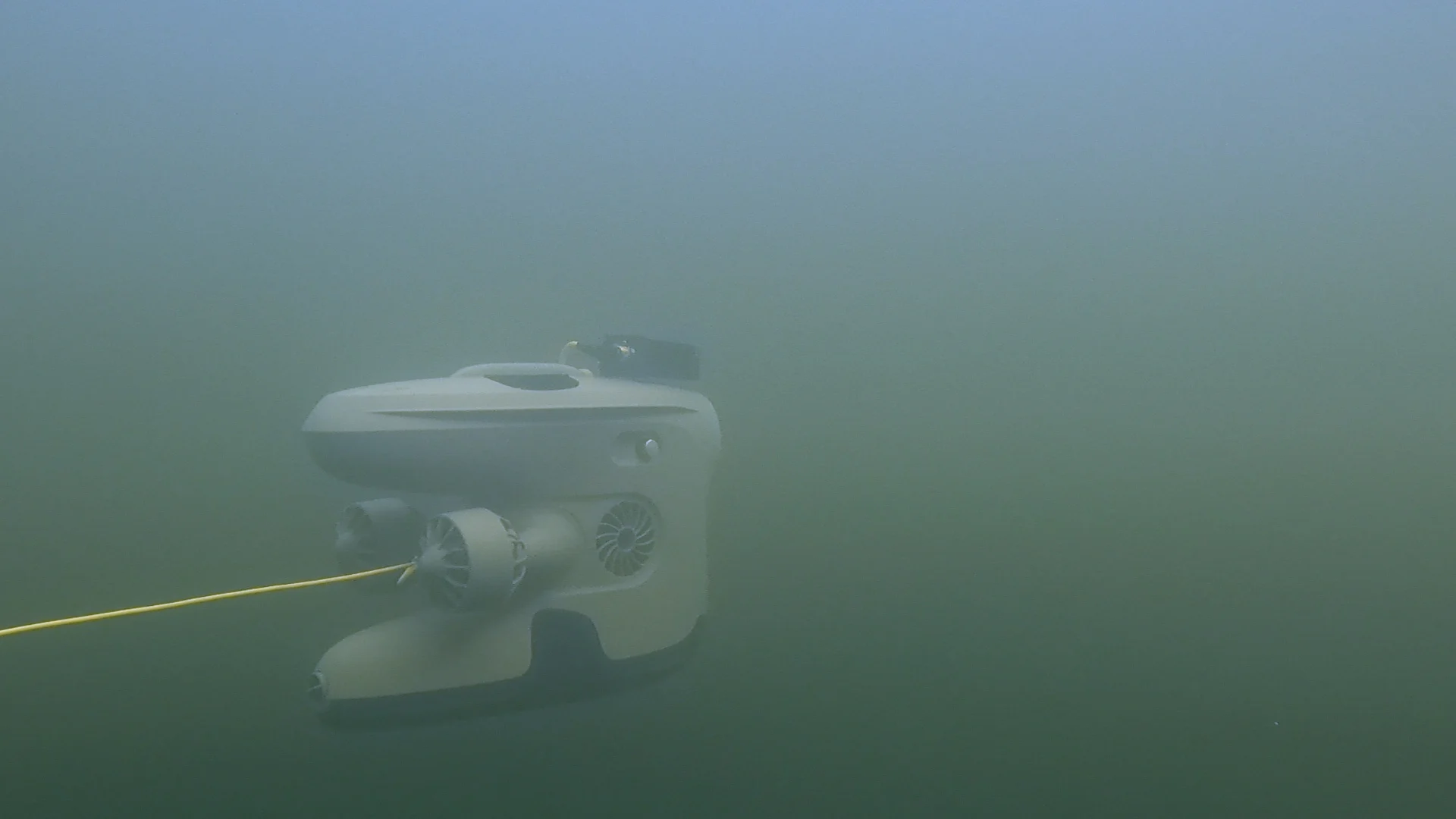 Blueye X3 ROV with multibeam underwater
