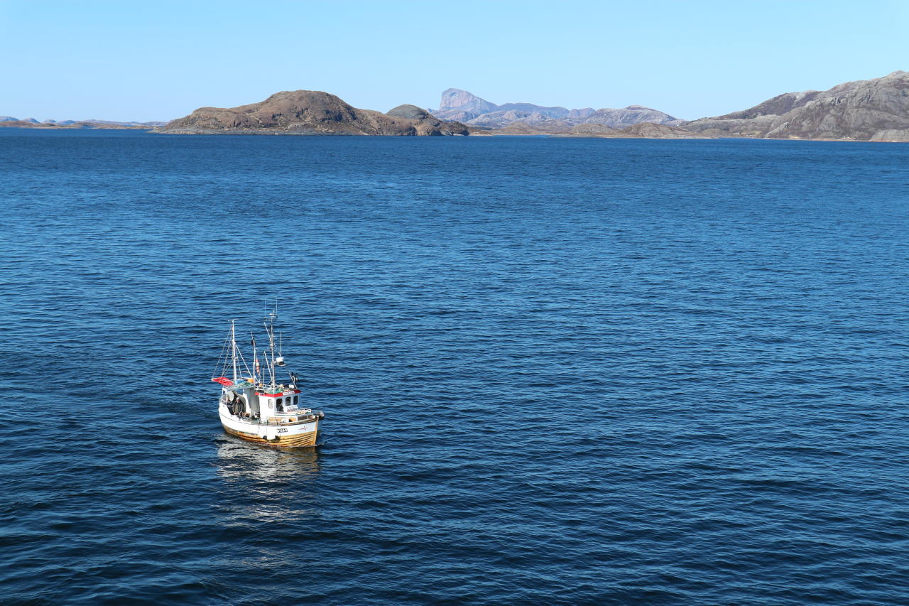 Typical Norwegian fishing boat