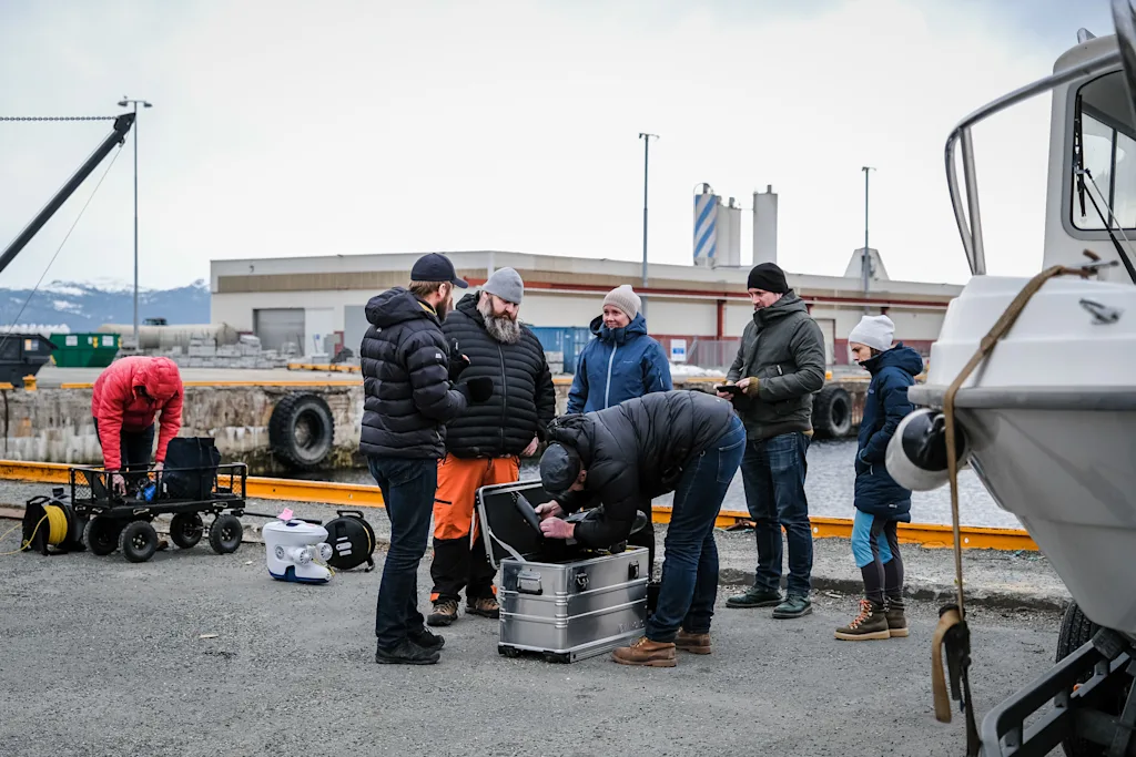 The County Governor in Trøndelag visiting Blueye Robotics