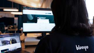 Blueye support-Screen