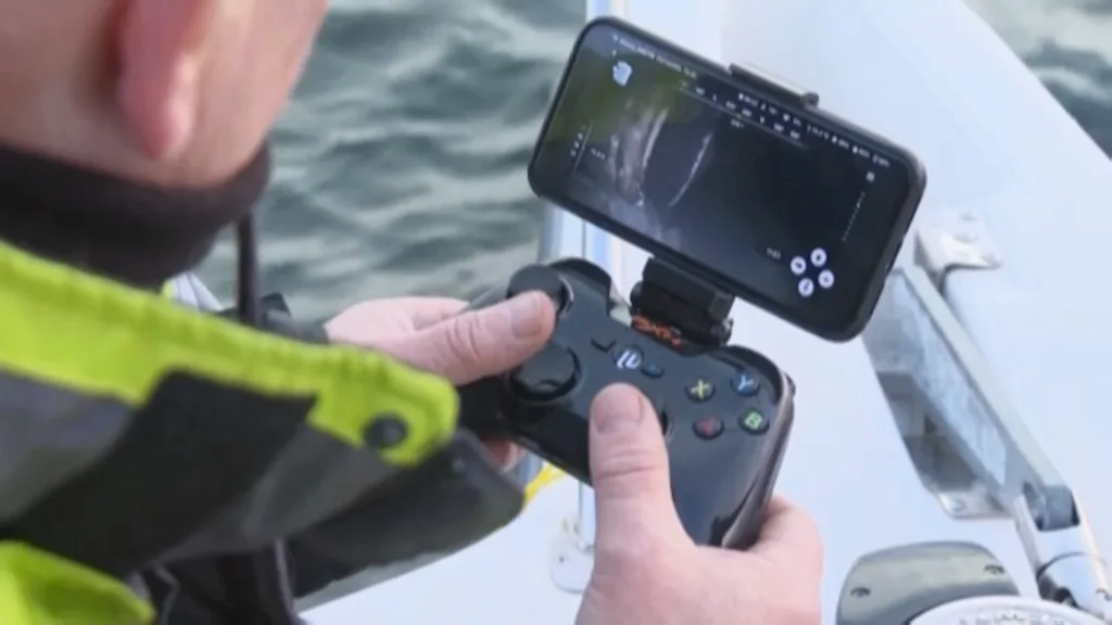 Tonny Nybirk at Nord Stream with a Blueye ROV