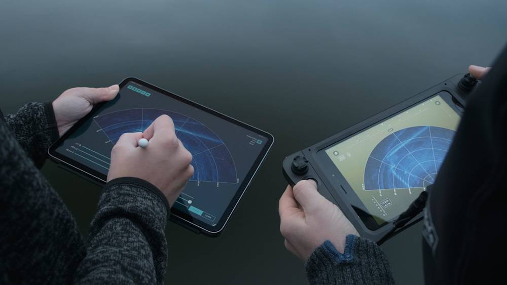 Two users with Blueye App Oculus Integration