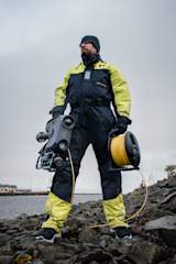 ROV operator and Medusa Radiometrics MS 1000