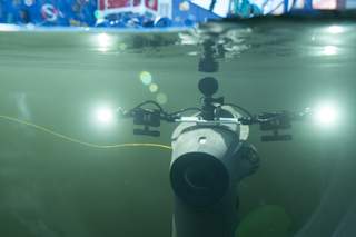 The Blueye X3 with camera and extra lights