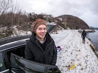 Andreas is happy about the tests