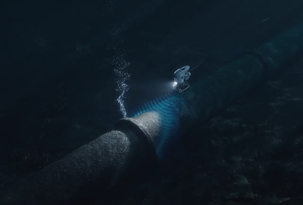 Surveillance of Critical Underwater Infrastructure using modern underwater technology 