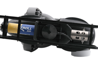 Aqua TROLL on drone with DVL from below