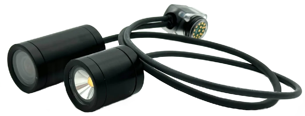 External light and camera combo package