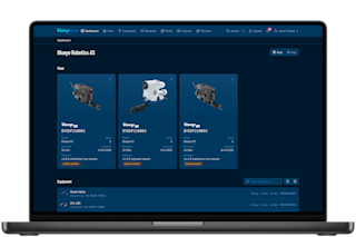 Blueye Cloud Fleet Overview Screenshot