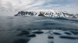 Screengrab from GoPro mounted on a Blueye