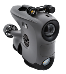 Blueye X3 with external light and camera