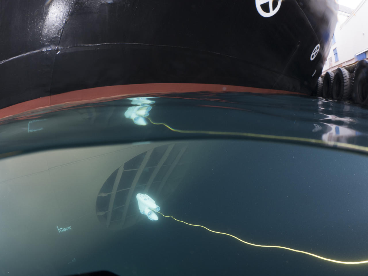 Underwater ship inspection