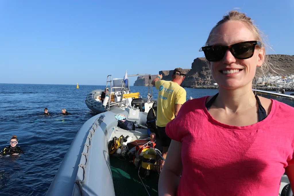 Co-pilot Linn Emelie