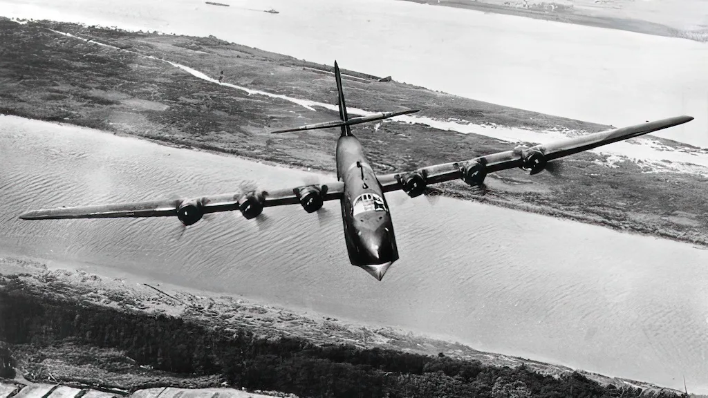 A BV-222 Wiking in flight.