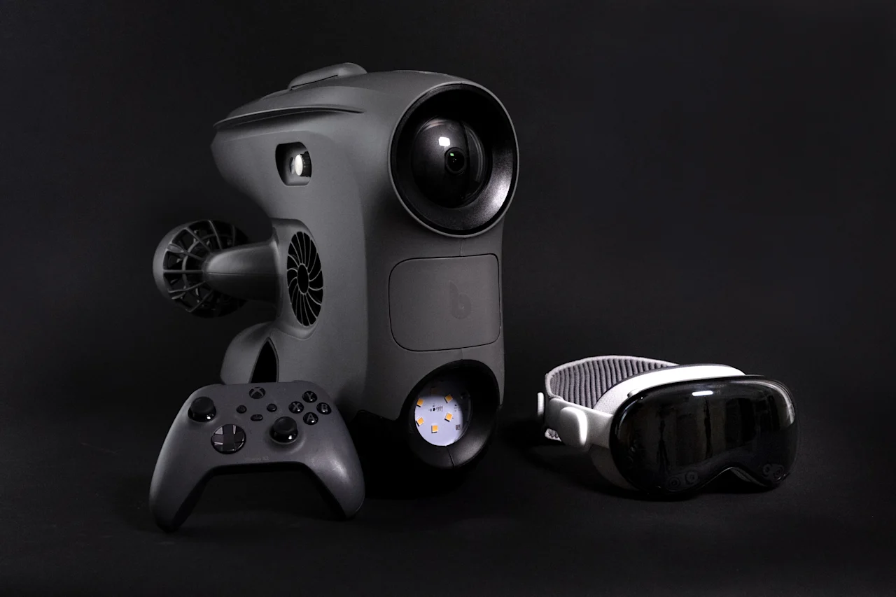 Blueye X3 with the Apple Vision Pro