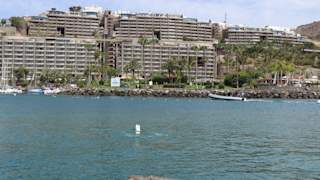 Blueye drone playing in the surface