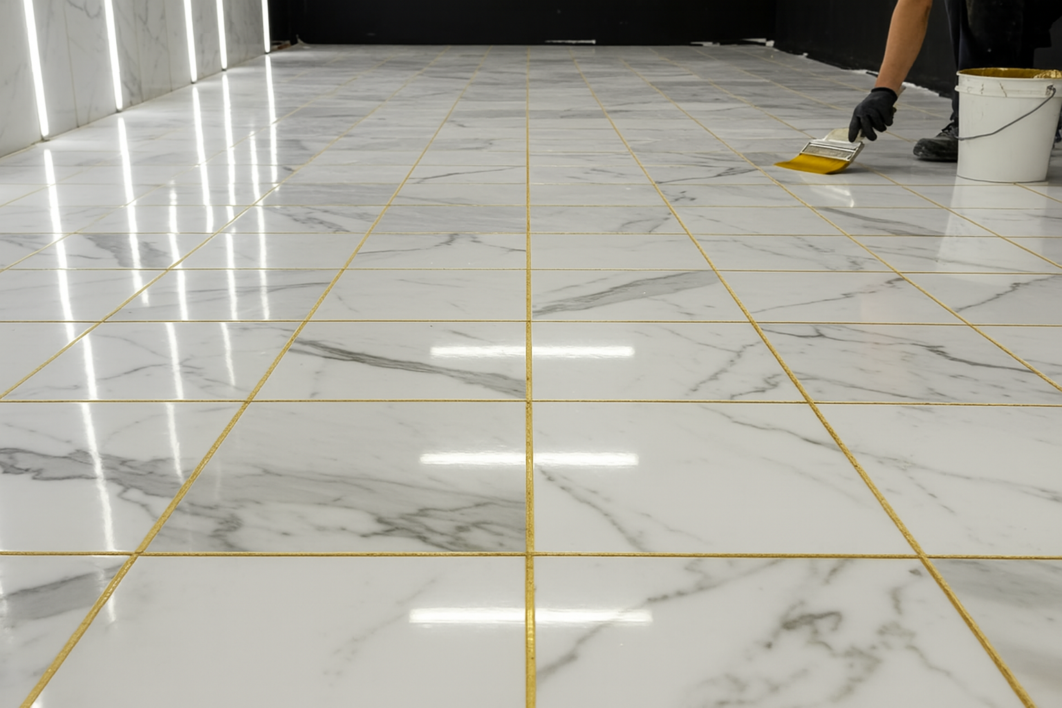 Top 10 Gold Epoxy Grout Designs for Modern Homes